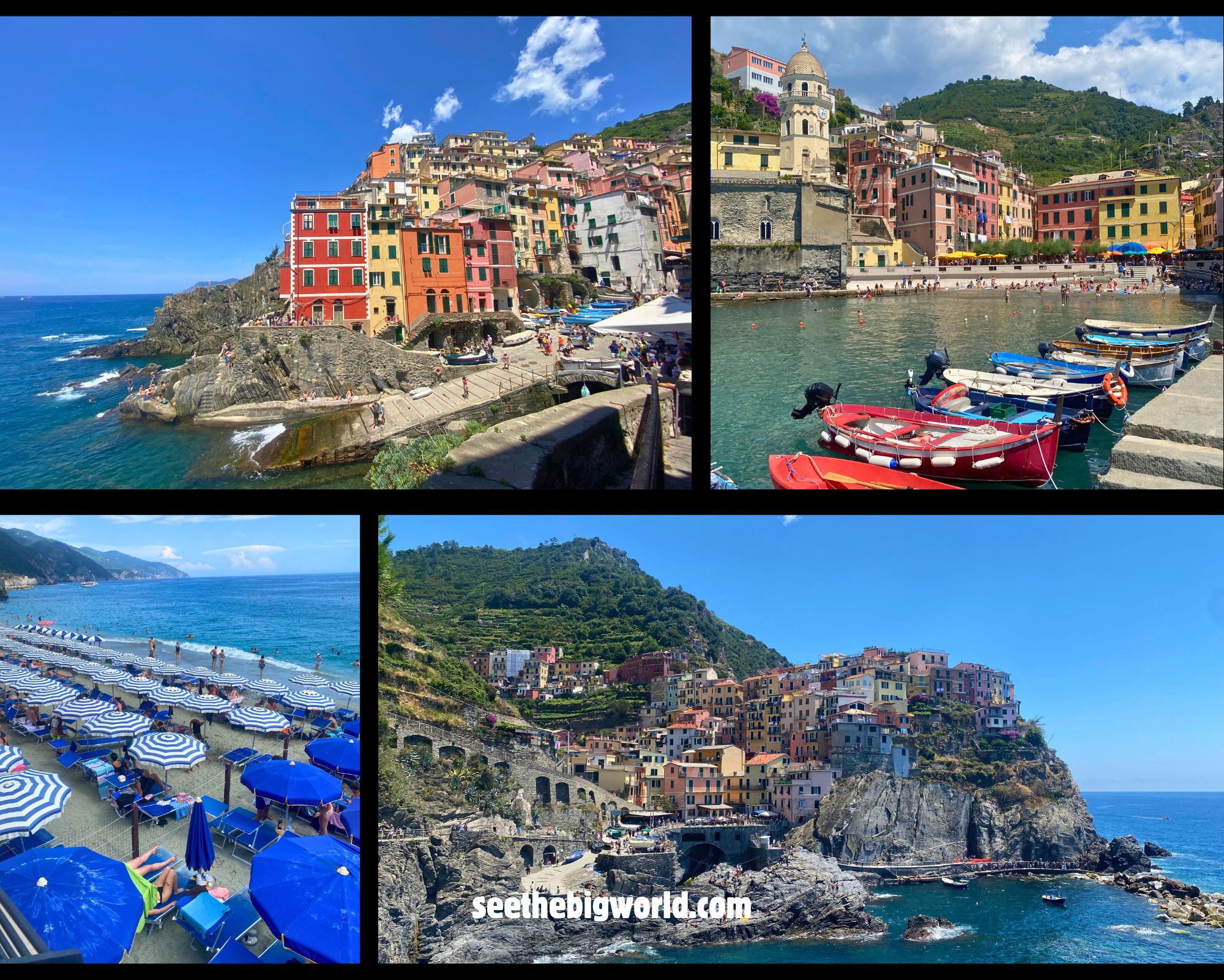 五漁村 一日遊｜Cinque Terre 拍照打卡角度、交通、值得去嗎？