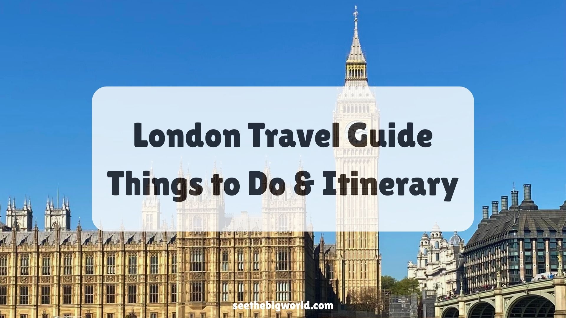 London Travel Guide