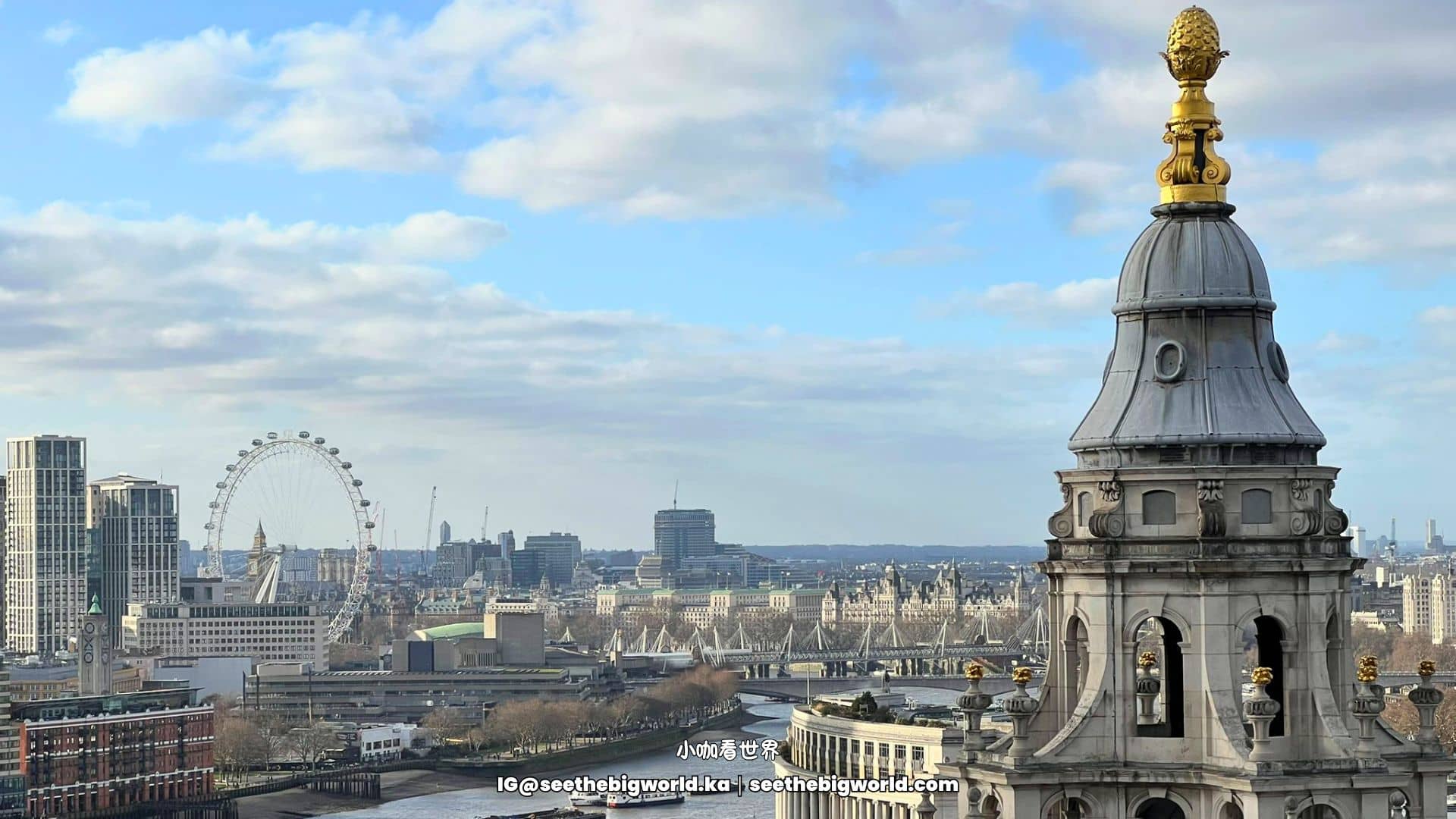 倫敦天際線攻略|免預約免費觀景台+聖保羅+The Shard 夜景餐廳