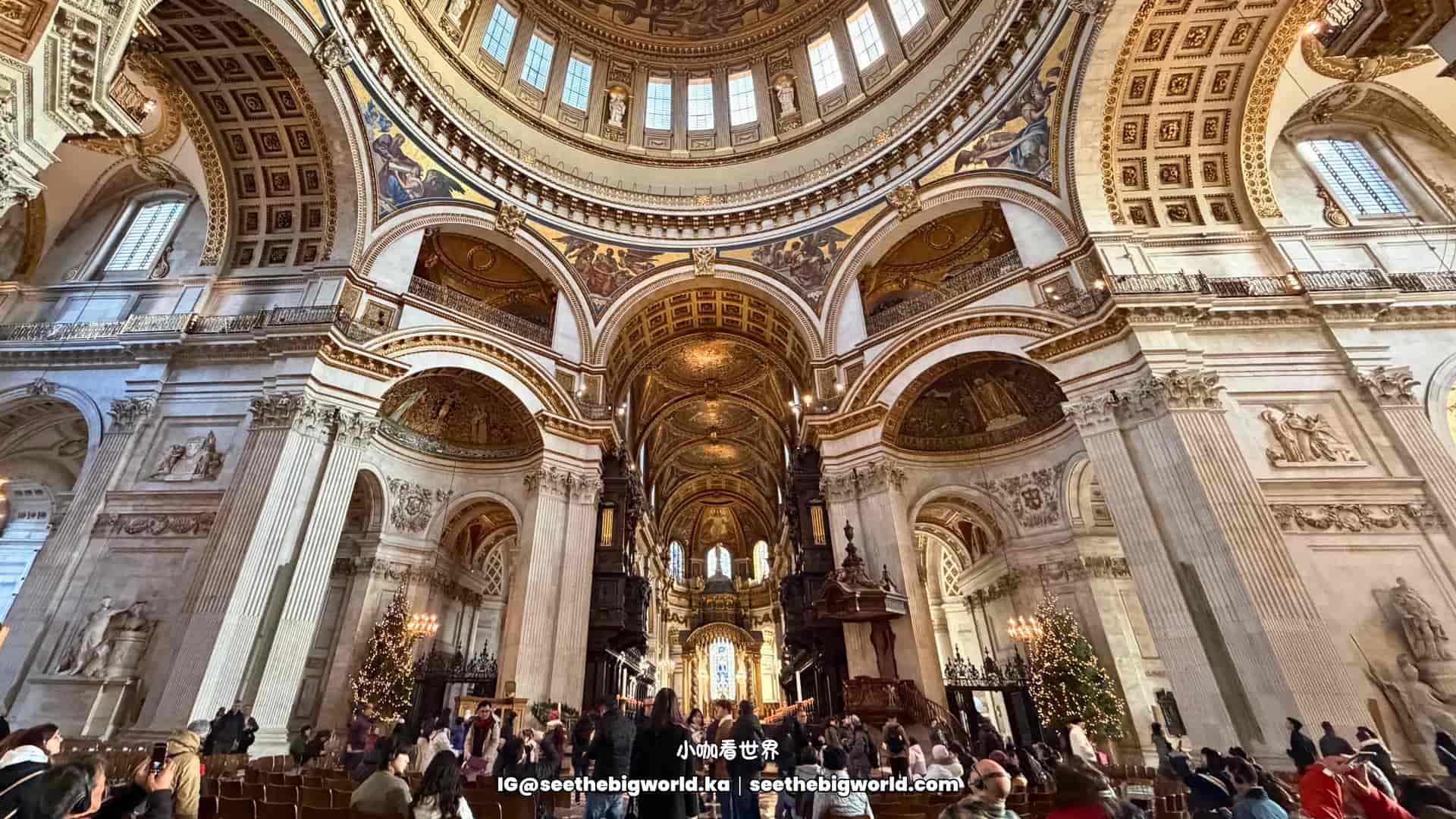 聖保羅座堂參觀攻略|528 階登頂值得嗎?圓頂三層差異與門票決策