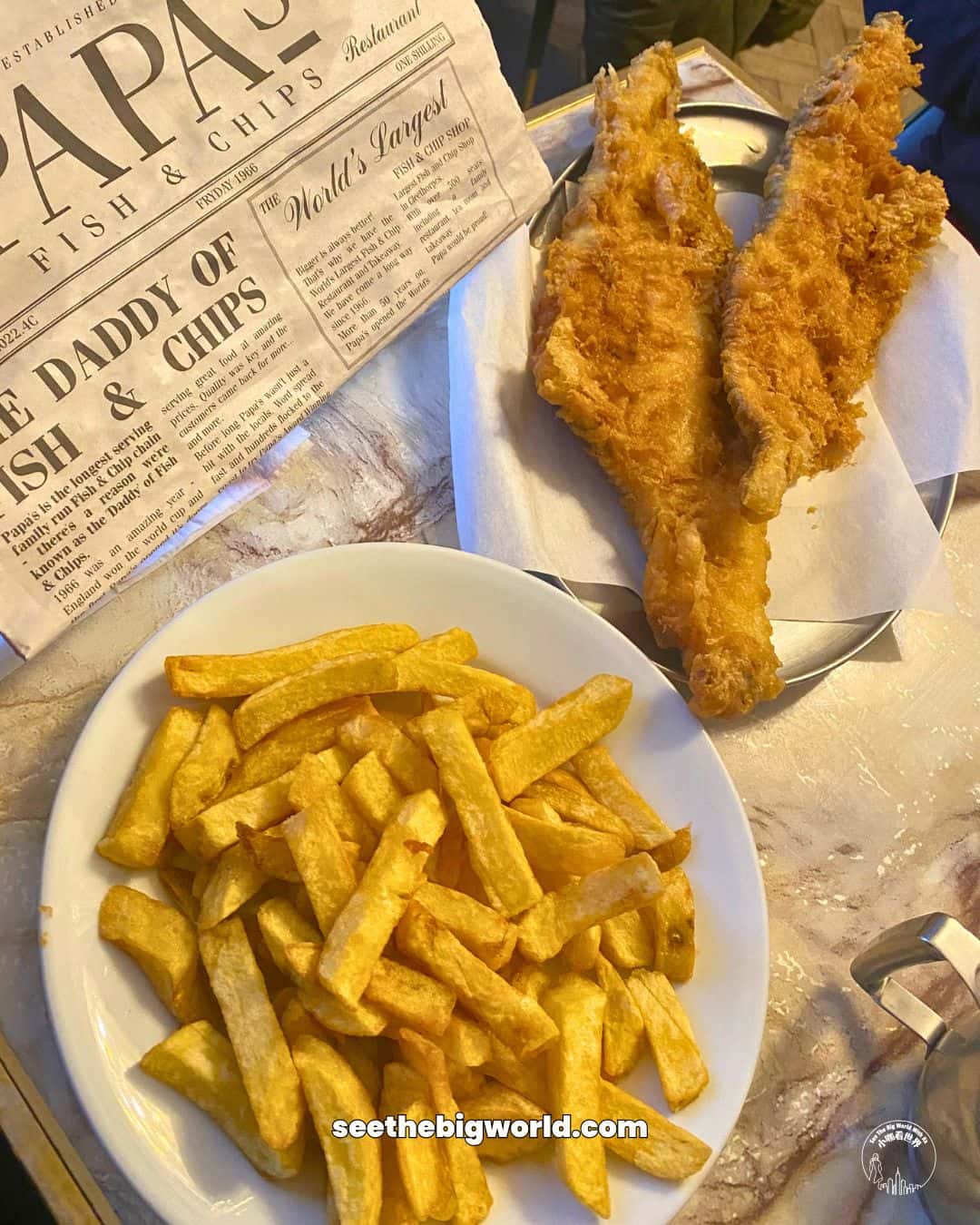 Whitby Papa's Fish and Chips